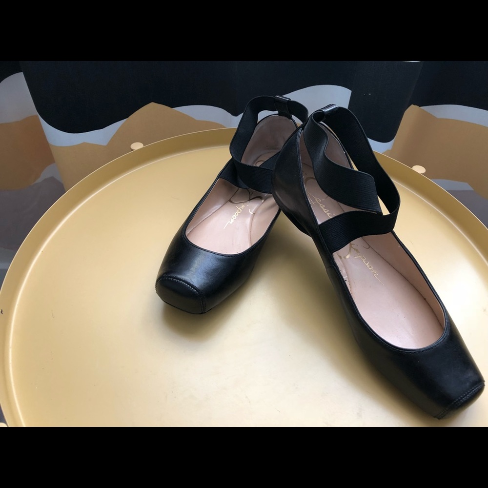 Jessica Simpson Black Ballet Flats